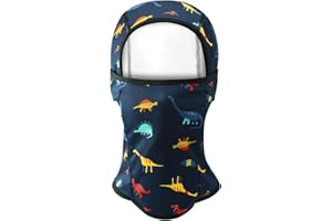 POXIMI Toddler Ski Balaclava Kids Boys Face Cover Winter Warm Hats Girls Snow Neck Gaiter Baby Windproof Neck Warmer