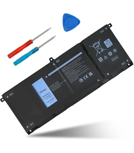 7XINbox 11.1V 43Wh GK5KY 4K8YH 0WF28 Replacement Laptop Battery