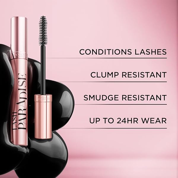 L’ORÉAL PARIS VOLUMINOUS MASCARA, VOLUPTUOUS VOLUME, INTENSE LENGTH, FEATHERY SOFT LASHES, NO FLAKING – PACK OF 2