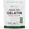 Gelatin Powder by Rise Nutrition | Grass-Fed Bovine Gelatin | Instantly Thickens, Stabilizes, and Texturizes | Pure Protein T