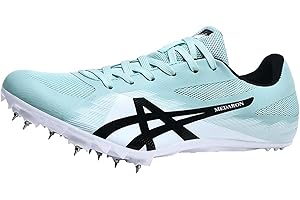 SDEQA Unisex Track and Field Spikes Shoes Racing Jumping Sprint Running Sneakers Breathable for Mens Women Youth Boys Athleti