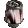 K&N High-Flow Original Lifetime Universal X-Stream Clamp-On Air Filter: Performance, Premium: Flange Diameter: 3 In, Filter Height: 5.5625 In, Flange Length: 1.75 In, Shape: Round Tapered, RX-4990