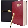 SAYEEC Classic Vintage Soft Faux Leather Cover , 360 Sheets 720 Pages Thick Lined Paper Notebook Memo Journal Notepad Diaries Drawing Sketchbook