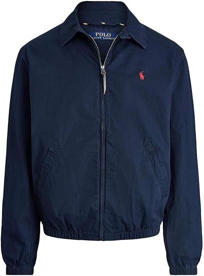 polo ralph lauren men's bayport cotton windbreaker