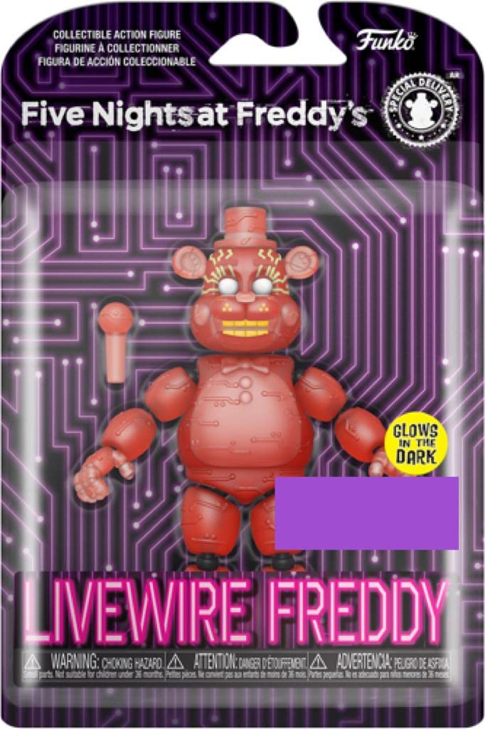 Funko Five Nights at Freddy's Livewire Freddy Action Figure (Livewire Freddy Action Figure)