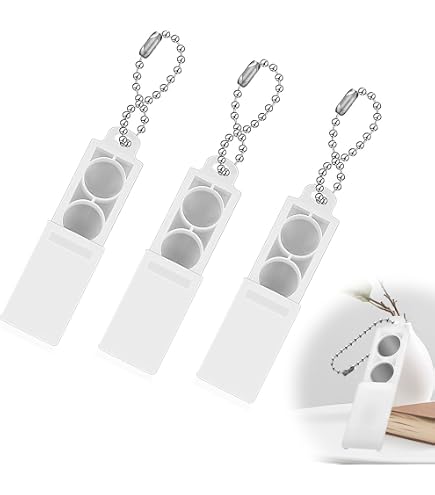 6pcs Hearing Aid Battery Cases, Plastic Hearing Aid Batteries Caddy With Keychain Portable Storage Box Practical Carry Case For 312 Battery