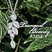 J.NINA Jewelry Gifts for Mom Necklace Gifts Necklace Jewelry Gifts Tranquility Women Pendant with Crystal. Jewelry Gift for Wife Girlfriend Daughter on Anniversary Birthday