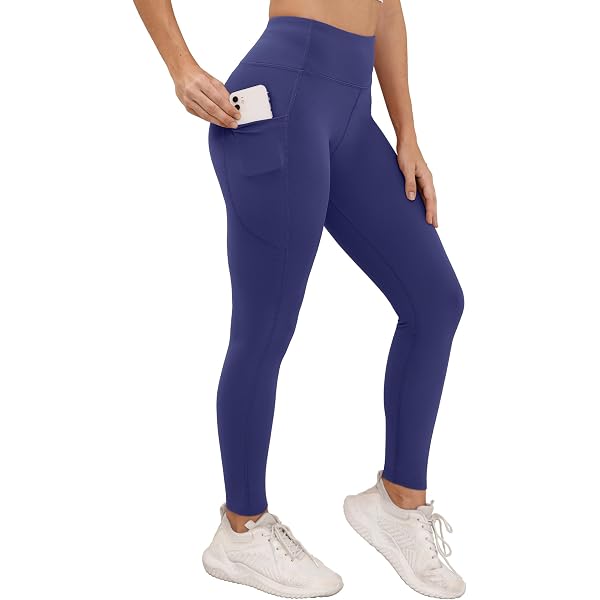 Material Poliéster Elastano Leggings De Yoga Mujer MOLIAN - Cintura Alta Control Abdomen, Elastano Elástico Leggings Yoga