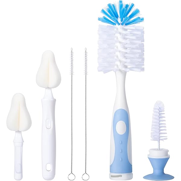 Chemimoso Multifunctional Cleaning Brush, Baby Bottle Brush, Bottle