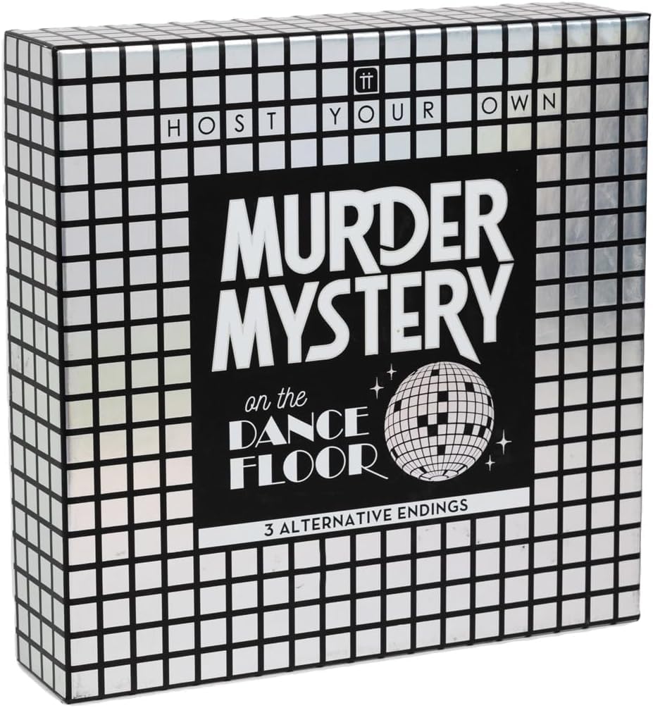 Reusable Murder Mystery on the Dancefloor Kit, Host Your Own Games Night, Disco 1970s Themed Dinner Party, 3 Alternative Endings, Fancy Dress, After Dinner Parties, Christmas, Birthday Gift