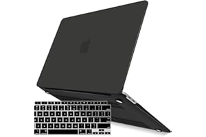 iBenzer Compatible with New MacBook Air 13 inch Case 2022 2021 2020 M1 A2337 A2179 A1932, Plastic Hard Shell Case with Keyboa