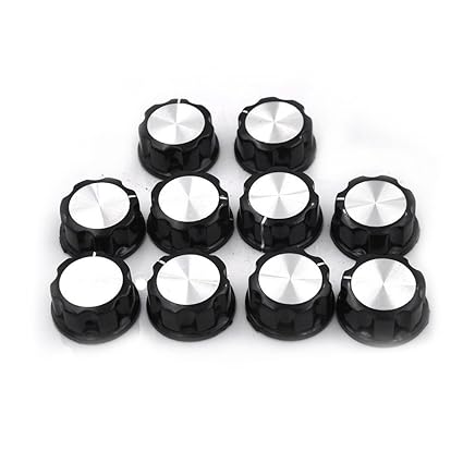 FidgetGear 10PCS MF-A04 Rotary Caps Potentiometer Knobs Counting Dial^