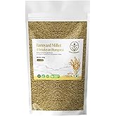 Shiva Organic Barnyard Millet - 31.74 oz (900g) Unpolished Whole Grain | Gluten-free Uttarakhand grain. High plant protein, low glycemic index. Fluffy white rice alternative.