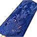pqdaysun African Lace Fabric 5 Yards 2020 Nigerian French Lace Fabric Embroidered Fabric for Wedding Party F50783 (Royal Blue)
