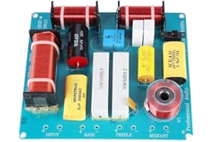 OUMIJ 3 Way Speaker Audio Crossover Filters HiFi Frequency Dividers for DIY KTV Stage Speakers