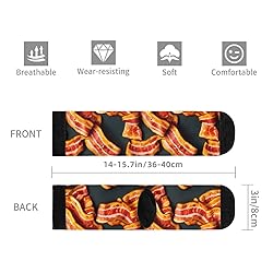 Jinjinkiang I Love Bacon Fried Bacon Slices Unisex