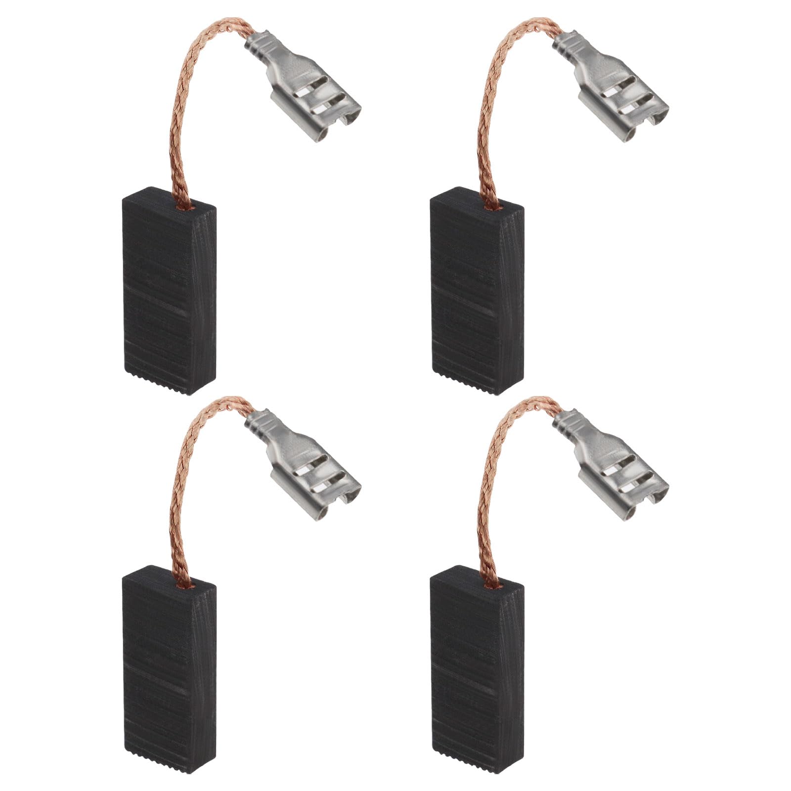 eMagTech 2 Pairs of Lawn Mower Carbon Brushes Compatible with 320 ER 32-12 Lawnmower Electric Motor Replacement Parts 6.3x11.3x24mm