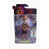 Jazwares Five Nights at Freddy's Ringmaster Foxy Collectors 5-Inch Articulated Action Figure with Jumpscare Feature and Glow-in-the-Dark Eyes