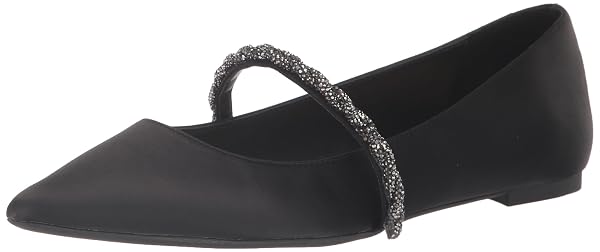JEWEL BADGLEY MISCHKA VANA POINTED FLATS WITH EMBELLISHED...