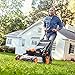 WORX WG960 20-inch 40V(5.0Ah) WG751 Cordless Lawn Mower and WG547.9 Power Share Cordless Turbine Blower