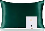 ZIMASILK 100% Mulberry Silk Pillowcase 6A 600T 50x75 cm Blackish Green