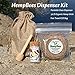 Organic Hemp Wick DISPENSER + 50 FT by HEMPBEES