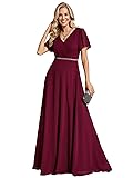 Ever-Pretty Women's Chiffon Formal Dress A-Line V