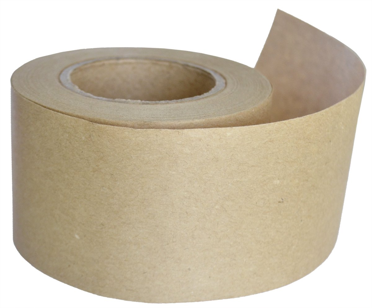 FiveSeasonStuff All Season Water Activated Adhesive Tape for Packaging Boxes and other Cardboard Related Packaging Purposes (Wide 5.7cm) (Length 30m)