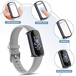 Vanjua Compatible with Fitbit Luxe Screen Protector