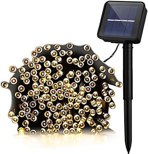 YOURSPORT Outdoor Solar Led Light Use for Lawn, Pation, Fairy Garden, Home, Indoor, Wedding, Christmas Party, Xmas Tree, Waterproof, Ambiance Spotlight, Warm White