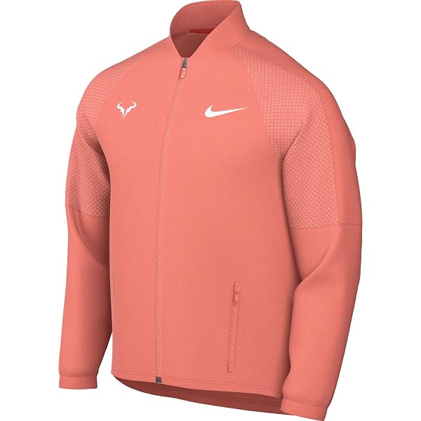 Nike DRI FIT RAFA NADAL US SERIES MEN'S TENNIS JACKET, Emerald