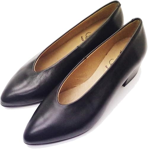 Amazon ボントレ パンプス 851 ブラック Black ｕカットパンプス 靴 レディース Measurement 24 Point 5 Centimeters パンプス