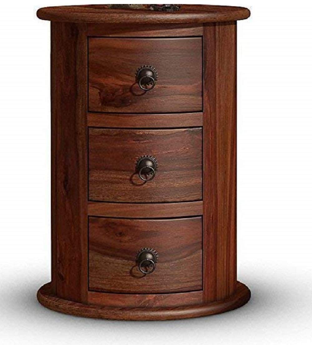 Cherry Wood Sheesham Wood Glossy Finish Round Dressers And Chests Of Drawers For Storage Brown Amazon In Solid Cherry Wood Chest Of Drawers