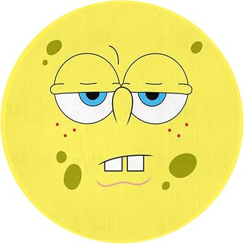 Amazon De Runder Teppich Spongebob Schwammkopf Art Deco Modern