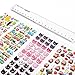 Sinceroduct Stickers 950+ pcs, Teacher Stickers for Kids,16 Different Sheets, 3D Puff Stickers, Sticker Collection Book: Animals, Fishes, Stars, Cakes, Cars, and Tons More,Christmas Stickers.