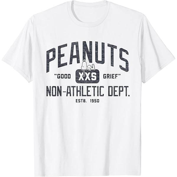 美品✨️GOOD GRIEF! PRINTED OVER TEE Amazon.com: Peanuts - Good Grief Athletic Department T-Shirt