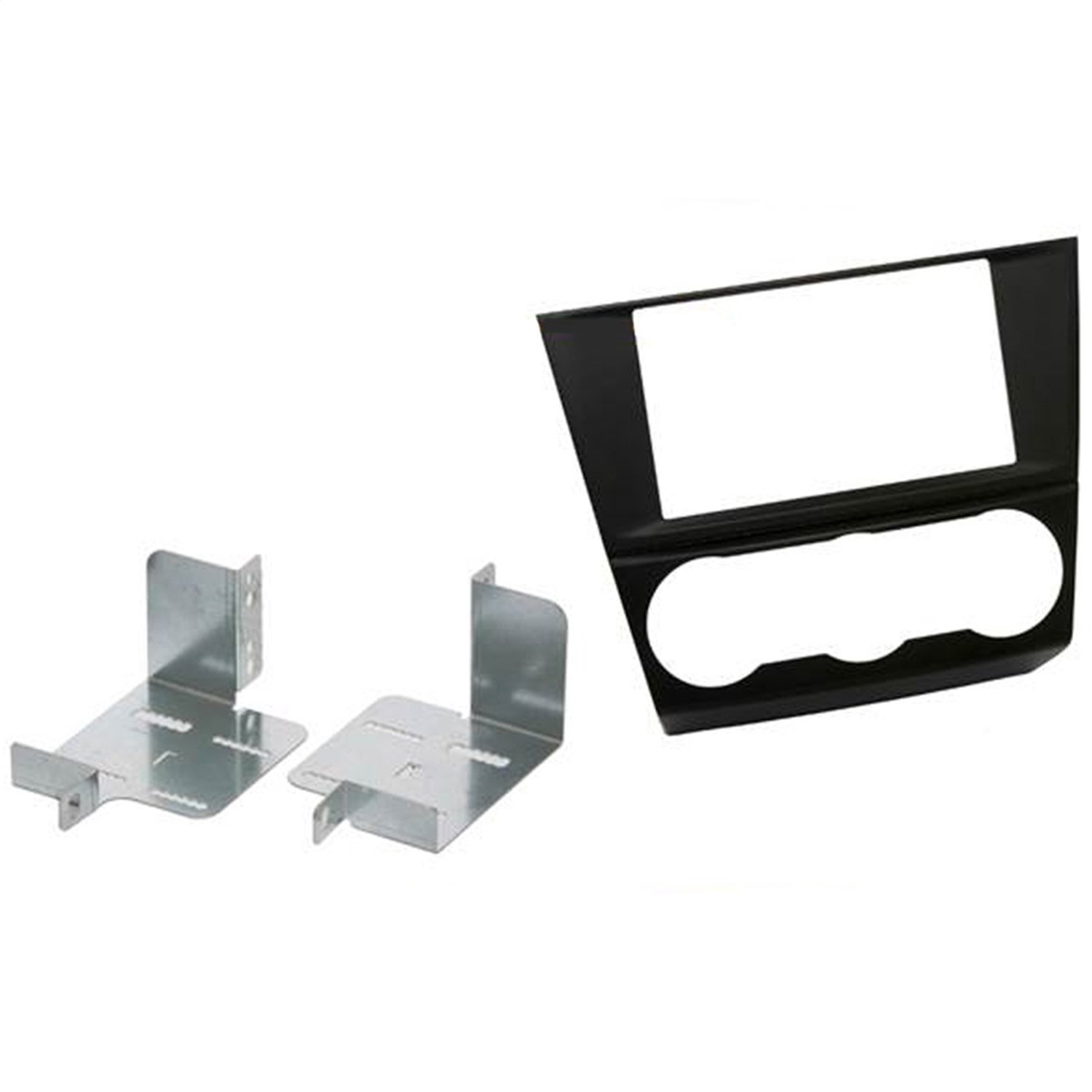 SCOSCHE SU2031B 2015-Up Subaru Impreza/XV Crosstrek Double DIN Kit (Vehicles with Silver AC Vent Trim)