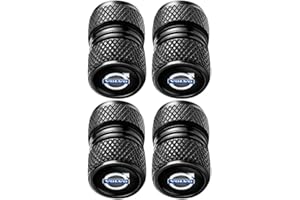 WGRIF Tire Valve Stem Caps Air Cover for Volvo s60 s90 xc60 xc40 xc90 v60 v90 Series Stem Cap Universal Wheel stem caps for Cars, SUV, Truck, Motorcycles Car Accessories 4pcs