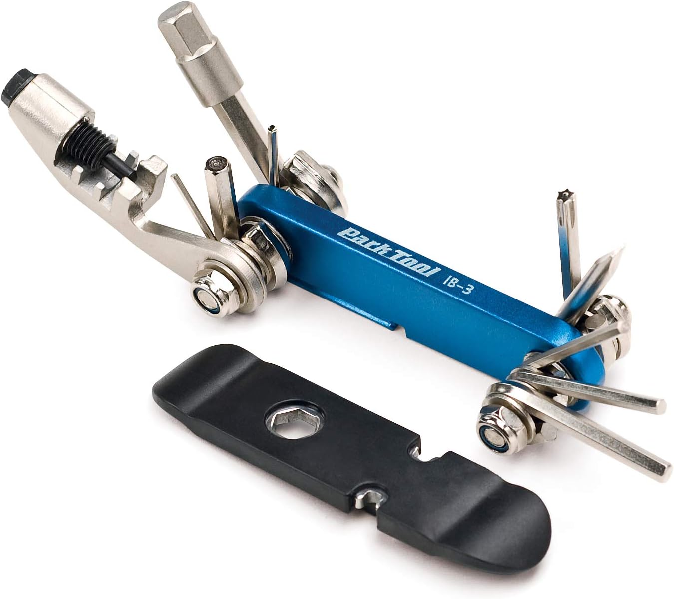 Park Tool IB-3 I-Beam Bicycle Multi-Tool with Chain Tool, Tire Lever, 1.5, 2, 2.5, 3, 4, 5, 6, 8mm Hex Wrenches, T25 Star Driver, Screwdriver, Spoke Wrenches : Bike Multifunction Tools : Sports & Outdoors