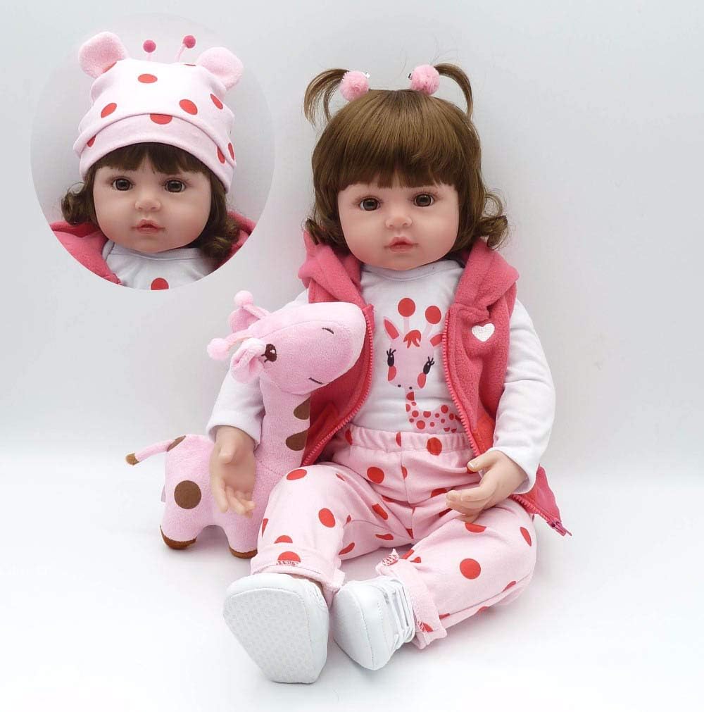 Prezzo Bebes Reborn Bambola 48 Centimetri Silicone Reborn Baby Doll Adorabile Realistico del Bambino Bonecas Ragazza Menina De Surprice Bambola con Le Mani Aperto Offerte