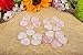 JIC Gem Set Of 20 Natural Rose Quartz Crystal Heart Stones Rose Quartz Heart Sets Pink Healing Crystal Stones Heart For Chakra Reiki Balancing