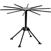 Ourokhome Collapsible Pasta Drying Rack, Plastic Foldable Homemade Fresh Spaghetti Stand Dryer Noodle Hanger for Kitchen with