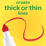 CRAYOLA SuperTips Washable Fineline Markers Assorted Colours 144 Pack view 5