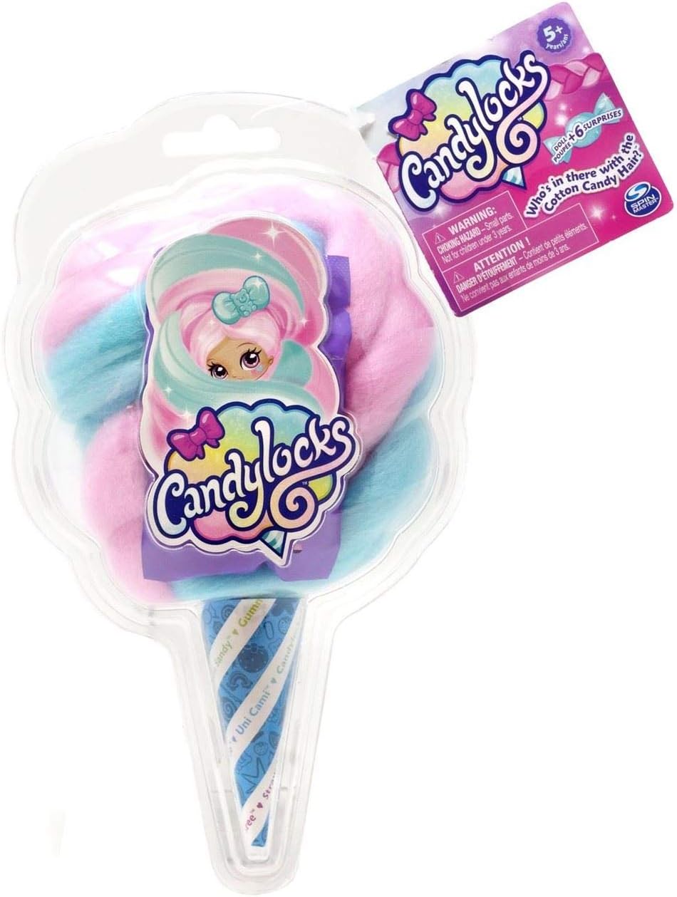 cotton candy hair dolls