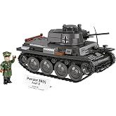 COBI Historical Collection WWII Panzer 38(t) / (CKD) LT vz. 38 2-in-1 Tank Building Set, 690 Pieces
