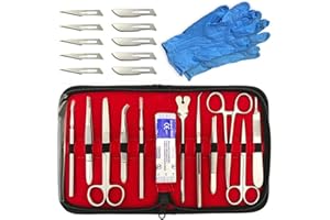 LSOAARRT Student High Quality Dissection Kit, Stainless Steel (B)