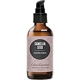 Edens Garden Camellia Seed Carrier Oil- 100% Pure Premium Cold Pressed & Hexane Free, Natural Moisturizer for Face, Skin, Hair, Scalp & Nail Care, Diluting Essential Oils & Massage 118 ml (4 fl oz)