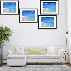 Giftgarden Black 18x24 Frame Matted to Display