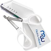 Disposable Skin Stapler with 55 Preloaded Sterile Wires Plus Remover Tool | Sterile for Training Silicone Dummies, Clinical Rotation Practice, Vet Use