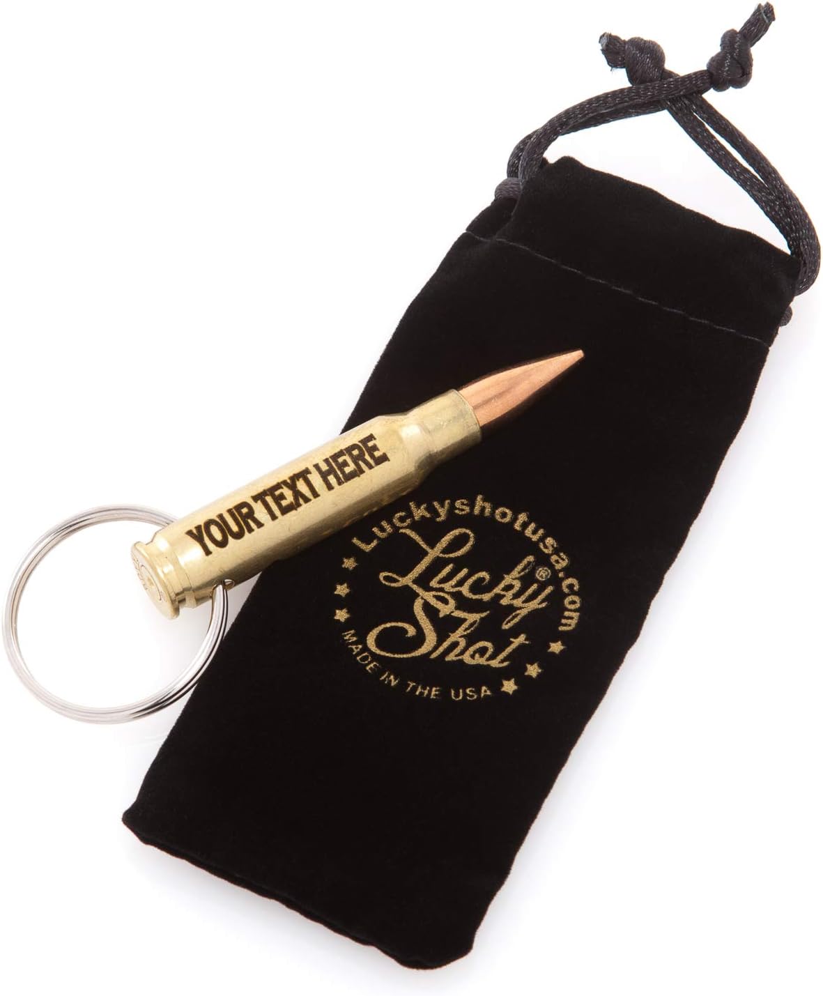 Personalizable .308 Cal Keychain Bottle Opener